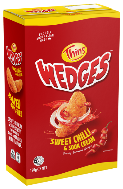 Wedges Sweet Chilli & Sour Cream